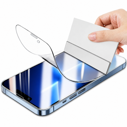 Application d'un film hydrogel sur écran iPhone
