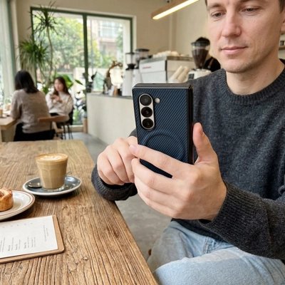 Coque silicone Samsung Galaxy Z Fold avec protection antichoc