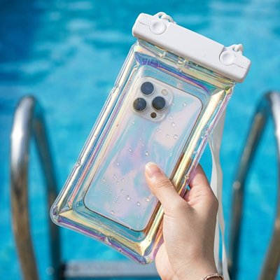 Pochette téléphone étanche transparente pour smartphone