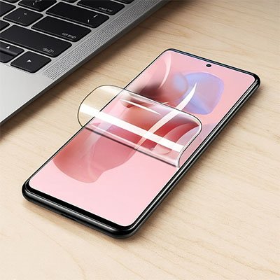 Protection écran iPhone avec film hydrogel