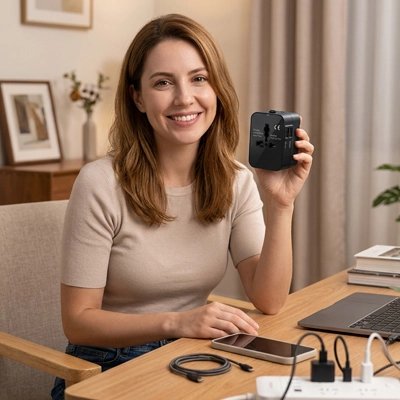 Adaptateur prise universel