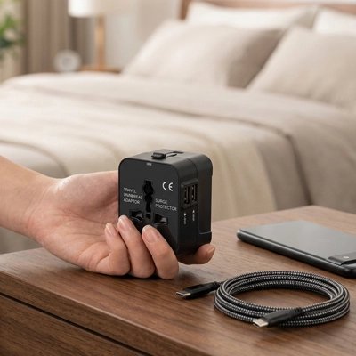 Adaptateur prise universel