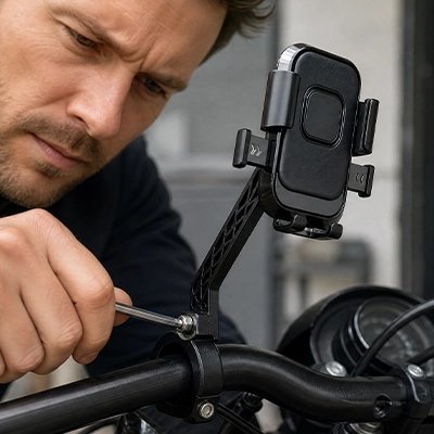 Support telephone moto