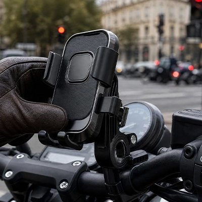 Support telephone moto